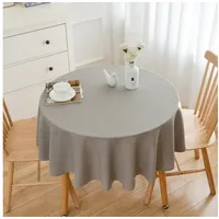 Simurq Tischdecke Abwaschbar - Wasserabweisend | Tischdecke Rund 160