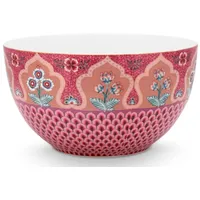 Pip Studio 51003196 Flower Festival scallop deco Bowl dark