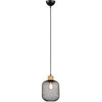 Trio Reality Leuchten Pendelleuchte Calimero R30561032, Metall Schwarz matt,