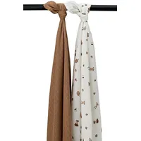 Meyco Forest Animals Swaddle - 2 Stück - -