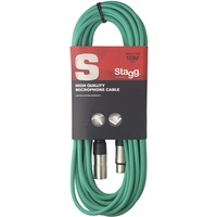 Stagg 10 m Hochwertiges XLR auf XLR-Stecker Mikrofon Kabel