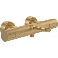 Villeroy & Boch Universal Wannenarmatur Thermostat Gold gebürstet