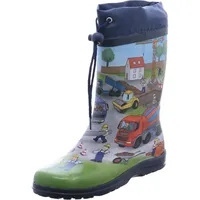 Beck Jungen Gummistiefel, Mehrfarbig, 34 EU