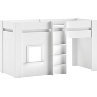 Vipack Hochbett »Reno, ein tolles Hüttenbett mit hoher Standfestigkeit,
