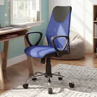FineBuy Terni Drehstuhl Blau