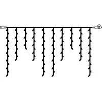 Star trading deutschland gmbh System Expo Eisregen-Lichterkette 2x1m 100