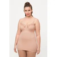 Ulla Popken Damen Shaping-Top Unterhemd, Champagner, 125C - 125C