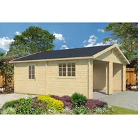 Lasita Maja Doppell - Holzgarage Falkland Natur 575 cm