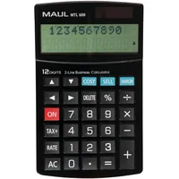 Maul kaufmännischer Taschenrechner MTL 600 | Rechner mit kaufmännischen