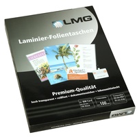 LMG 100 LMG Laminierfolien glänzend für IBM-Card-Format 100 micron