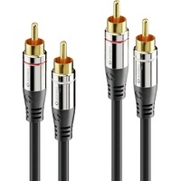 Sonero 2x Cinch Stereo Audio Kabel 2,0m
