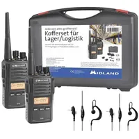 Midland G18 Pro NC 2er Koffer C1145.S5 PMR-Funkgerät 2er