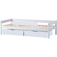 LÜTTENHÜTT Jugendbett »ECO One«, Kinderbett mit Rausfallschutz, mit 2