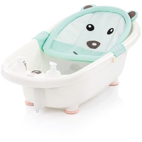 Chipolino Baby Badewannen Netz Bär, Badewanneneinsatz Kunststoff-Clips ab Geburt