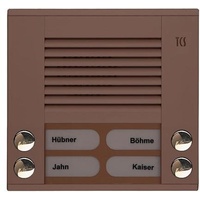 TCS Audioaußenstation 2-reihig PES04-EB/04