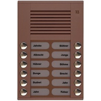 TCS Audioaußenstation 2-reihig PES12-EB/04