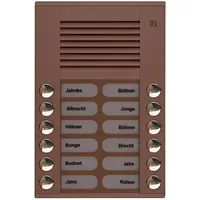 TCS Audioaußenstation PES12-EB/04 Bronze