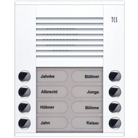 TCS Audioaußenstation 2-reihig PES08-WS/04