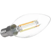 Luumr Smart LED-Kerzenlampe klar E14 4,2W Tuya WLAN CCT