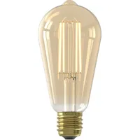 Calex LED Lampe E27, ST64, Filament, Vintage Gold, 2100K