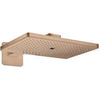 Hansgrohe Axor ShowerSolutions Kopfbrause 460/300 3jet Brausearm Rosette, brushed