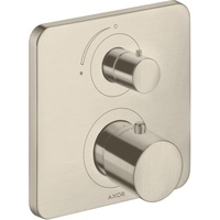 Hansgrohe Axor Citterio M Thermostat mit Absperrventil brushed nickel