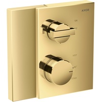Hansgrohe Axor Edge Thermostat Unterputz mit Absperrventil Polished Gold