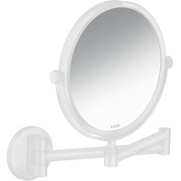 Hansgrohe Rasierspiegel Axor Uni. Circular Wandmontage, mattweiß