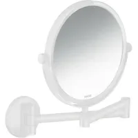 Hansgrohe Rasierspiegel Axor Universal Circular Wandmontage, mattweiß