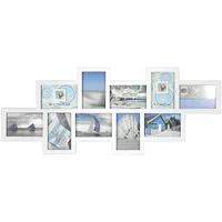 The Wall Bilderrahmen GALLERY 10 Fotos, weiß, 80 x