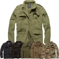 Vintage Industries Cranford Jacke oliv, Größe M