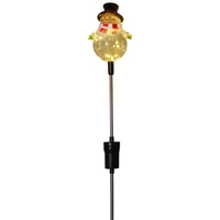 Trendline LED Gartenstecker Schneemann H: 84 cm warmweiß Außen