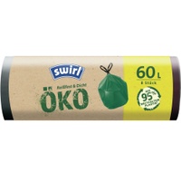 Swirl swirl® Müllbeutel Öko 5285824002 60,0 l grün, 8