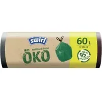 Swirl swirl® Müllbeutel Öko 5285824002 60,0 l grün, 8