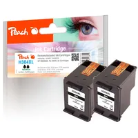 Peach Doppelpack Druckköpfe schwarz ersetzt HP No. 304XL BK*2,