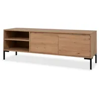 Furn.design Bastia TV-Lowboard 150x49x40 cm Eiche Artisan Holzwerkstoff