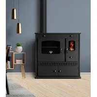 Prometey EEK A+ Küchenofen Holzherd Perfect ECO schwarz, linke