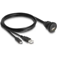 DeLock USB 2.0 Kabel USB Typ-A Stecker USB-A Stecker