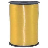Präsent Geschenkband AMERICA matt gelb 10,0 mm x 250,0