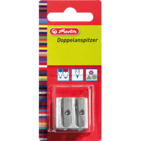 Herlitz Spitzer Doppelspitzer aus Aluminium