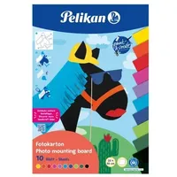 Pelikan Fotokarton Block 23 x 33 cm 10 Blatt