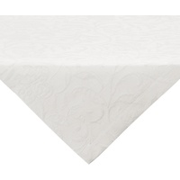 PICHLER Tischwäsche Cordoba Mitteldecke 100x100 cm | brillant-weiss -