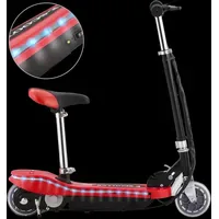 VidaXL E-Scooter mit Sitz und LED rot