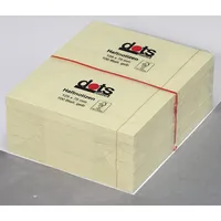 Dots Haftnotizen gelb, 12 Blöcke