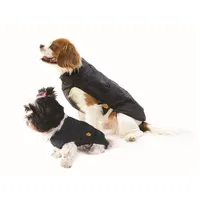 Fashion Dog Regenmantel für Hunde - Schwarz 85 cm