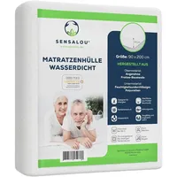 Sensalou Matratzenbezug Reissverschluss wasserdicht - 90 x 200 cm