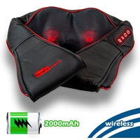 Axion axion® kabelloses Shiatsu-Massagegerät für Nacken, mit Infrarot-Wärmefunktion, Nackenmassage