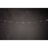 Trendline LED-Lichterkette Mini Außen 3,9 m kaltweiß mit Timer,