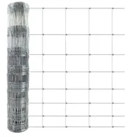 Casa pura Wildzaun Verzinkt 1,5 x 50 m Knotengitter