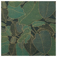 Home fashion Lunchservietten Art Nouveau green“, 33x33 cm, 3-lagig,